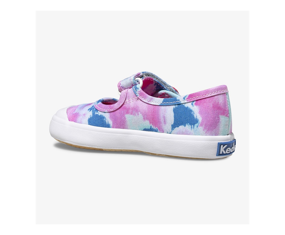 Kids Keds Slip Ons - Harper - White/Pink - 2356-CWYEL